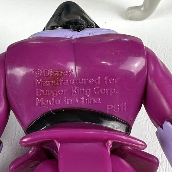 BURGER KING Pocahontas Toy Lot Plastic Figures Kid's Club VTG 90s Cake Toppers - Picture 7 of 8